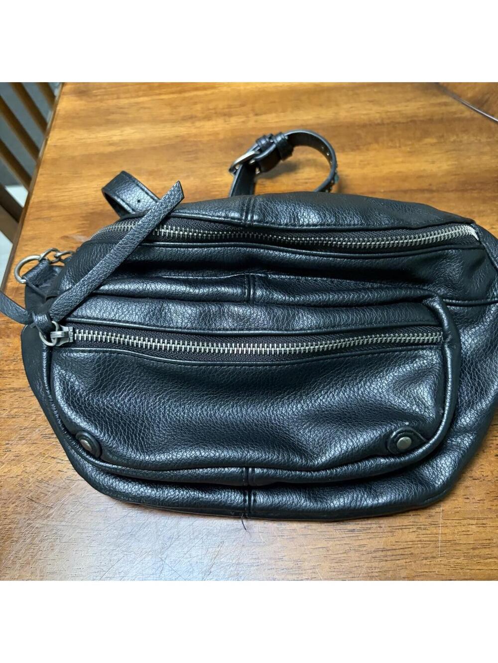 Women's Black Bag Waist